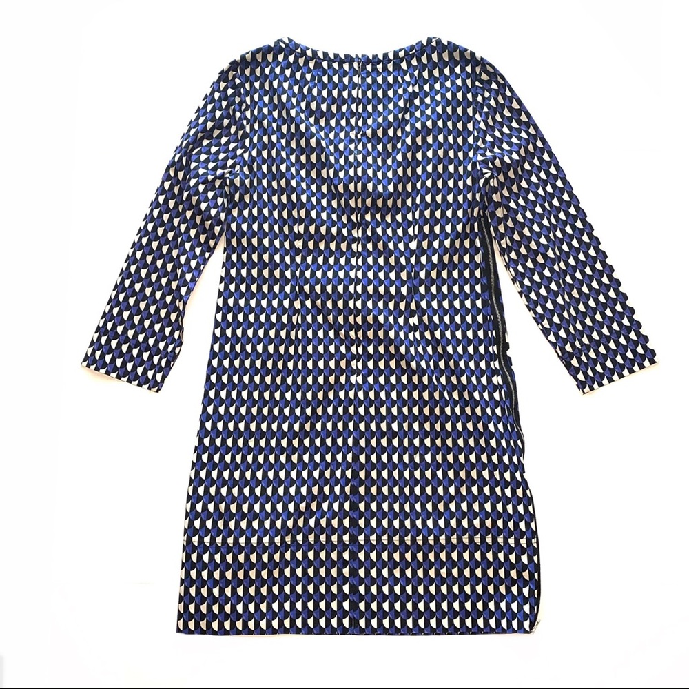 JCrew Jet Set Geometric Side Zip Shift Dress - Picture 12 of 15